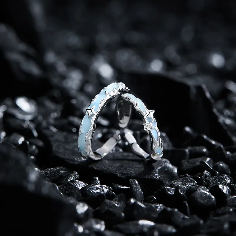 AFN 925 Sterling Silver Rings Unisex-2