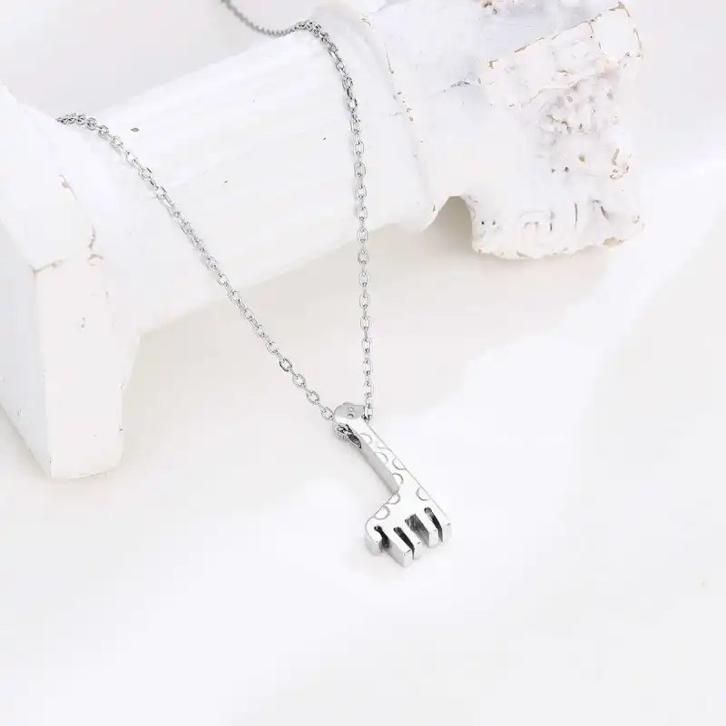 AFN 925 Sterling Silver Necklaces Women's-4