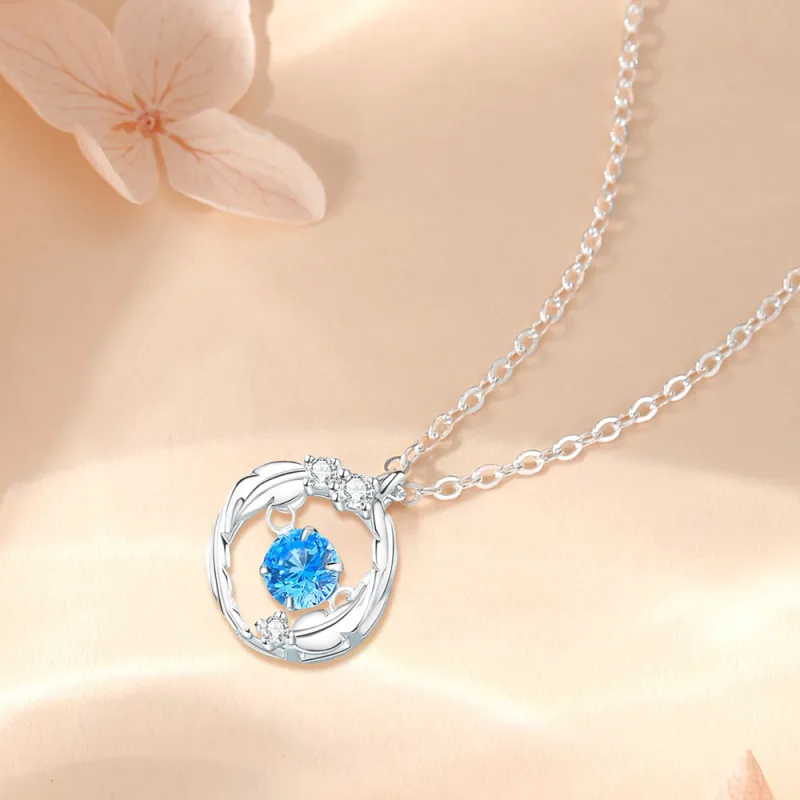 AFN 925 Sterling Silver Necklaces Women's-12