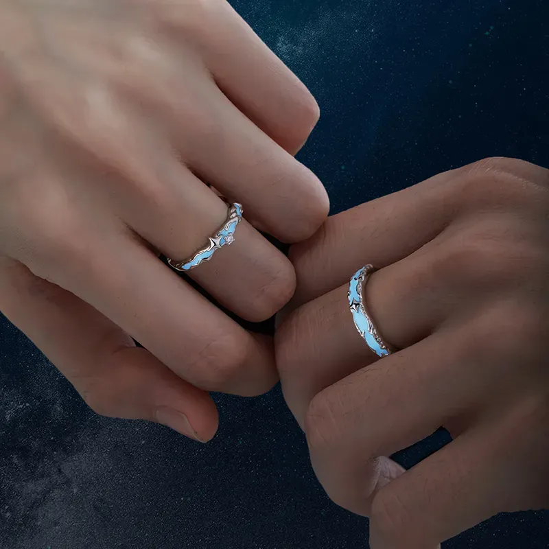 AFN 925 Sterling Silver Rings Unisex-4