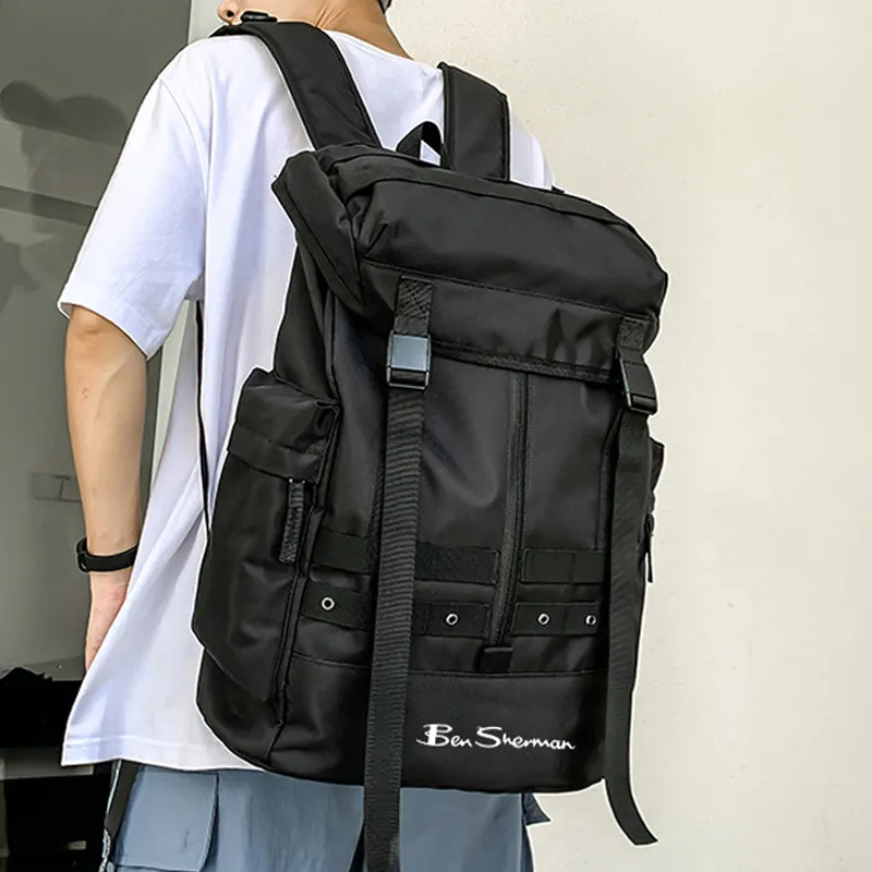 BEN SHERMAN Oxford Backpack Unisex Multicolor-5
