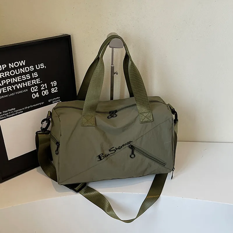 BEN SHERMAN Nylon Travel Bag Unisex Multicolor-7