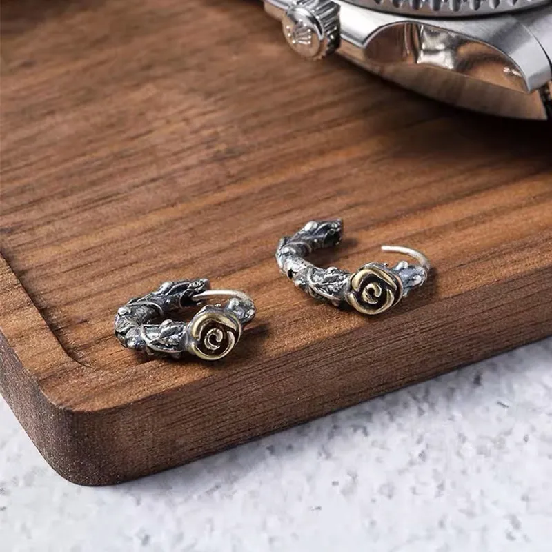 KING OF BLING Alloy Earrings Unisex-5