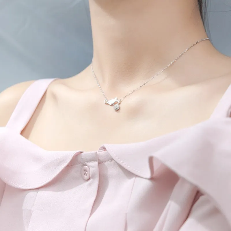 KING OF BLING 925 Sterling Silver Necklaces Unisex Good Luck-3