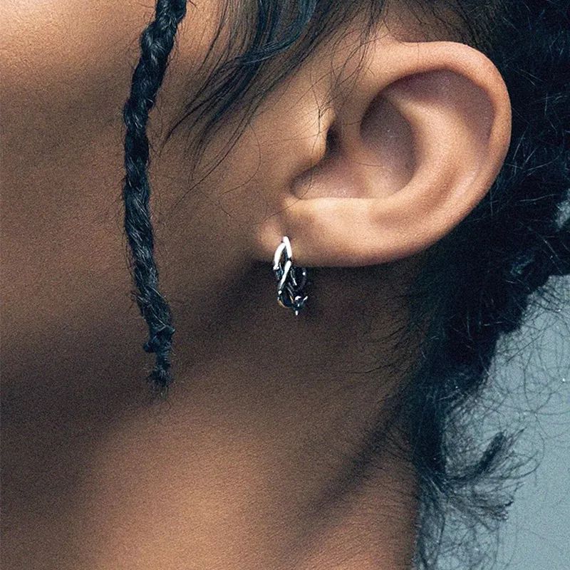 KING OF BLING Alloy Earrings Unisex-1
