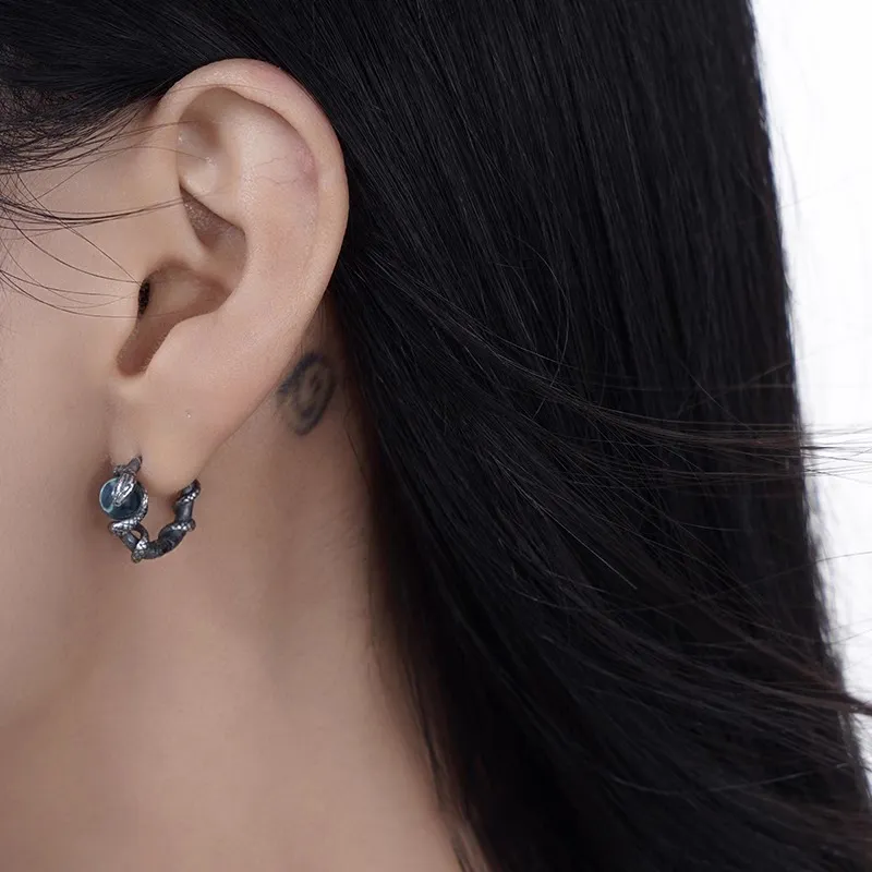 KING OF BLING Alloy Earrings Unisex-10