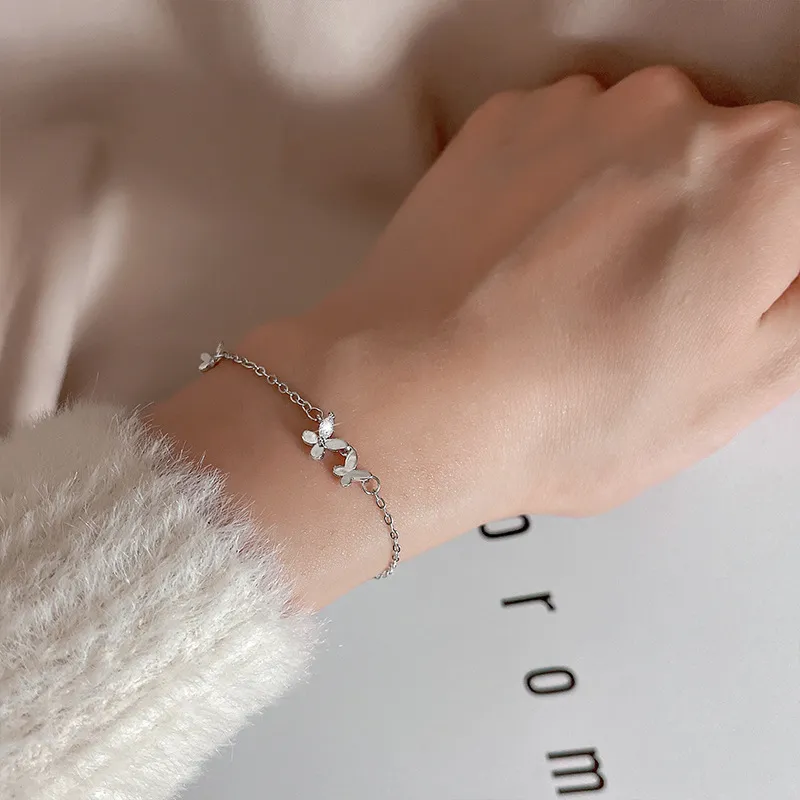 KING OF BLING 925 Sterling Silver With Zircon Bracelets Women's Year Of The Snake Good Luck-4