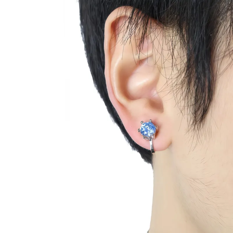 KING OF BLING Alloy Clip On Earrings Unisex-17