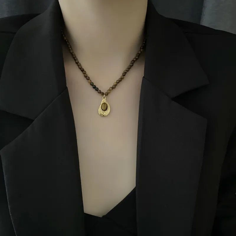 KING OF BLING Titanium Steel Necklaces Unisex Year Of The Snake Good Luck-1