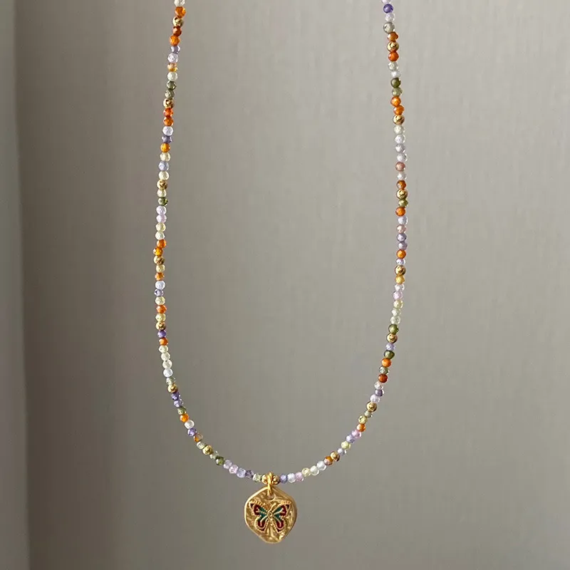 KING OF BLING Alloy With Semi Precious Stones Necklaces Women's Year Of The Snake Good Luck-1