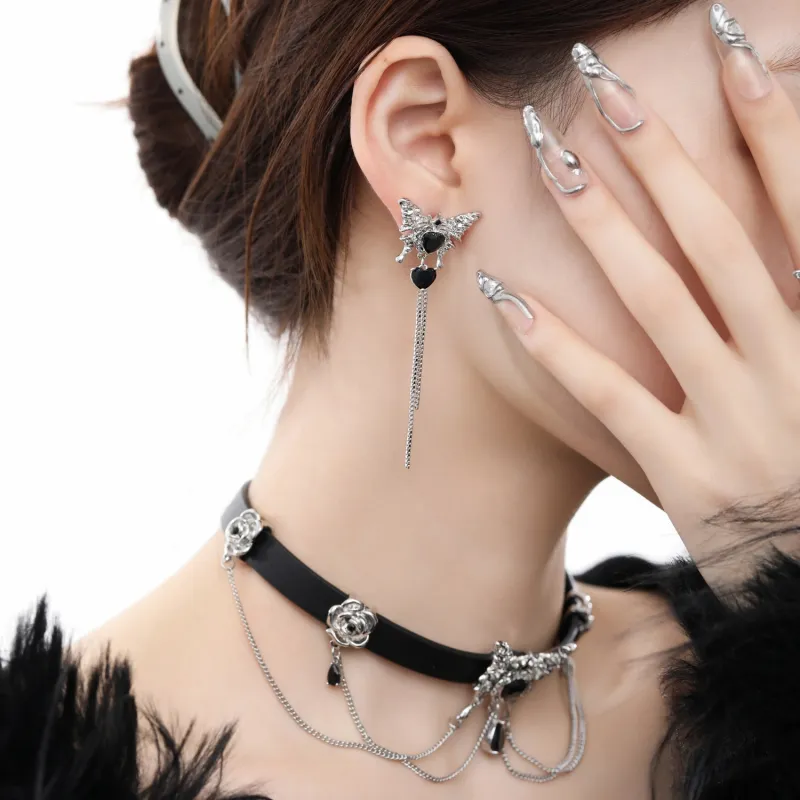 KING OF BLING Alloy, Glass Earrings Women's-3