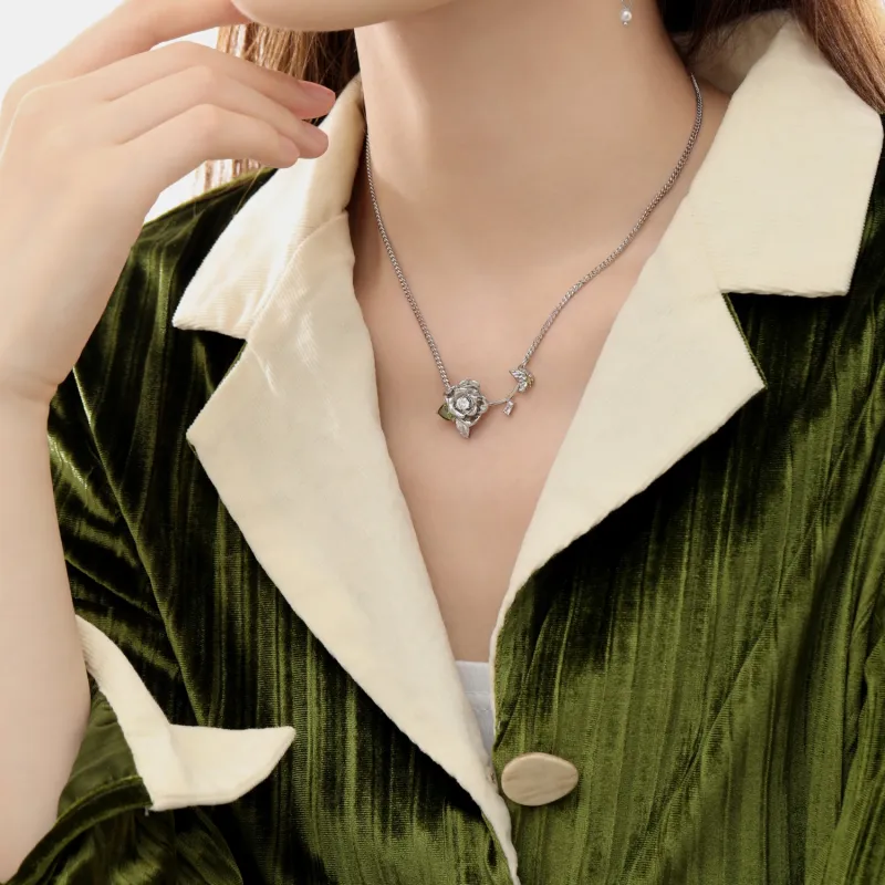 KING OF BLING Alloy With Zircon Necklaces Women's-4