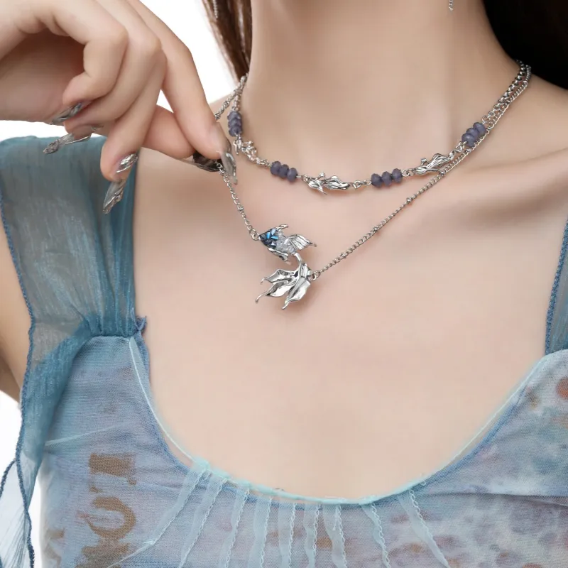 KING OF BLING Alloy Necklaces Women's-4