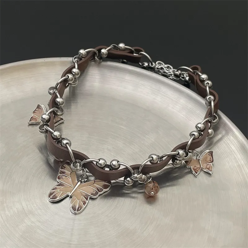 KING OF BLING Leather Alloy Necklaces Unisex Year Of The Snake Good Luck-4