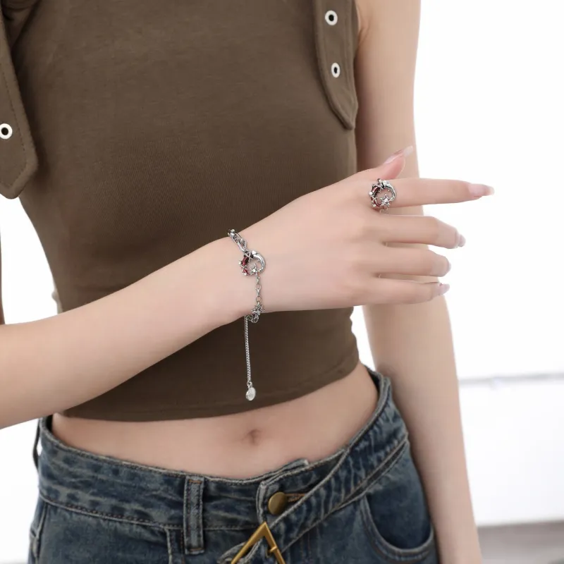 KING OF BLING Alloy Bracelets Women's-3