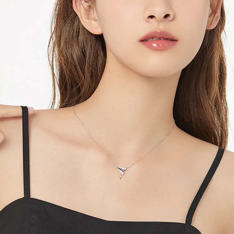 KING OF BLING Copper, Zircon Necklaces Women's-3