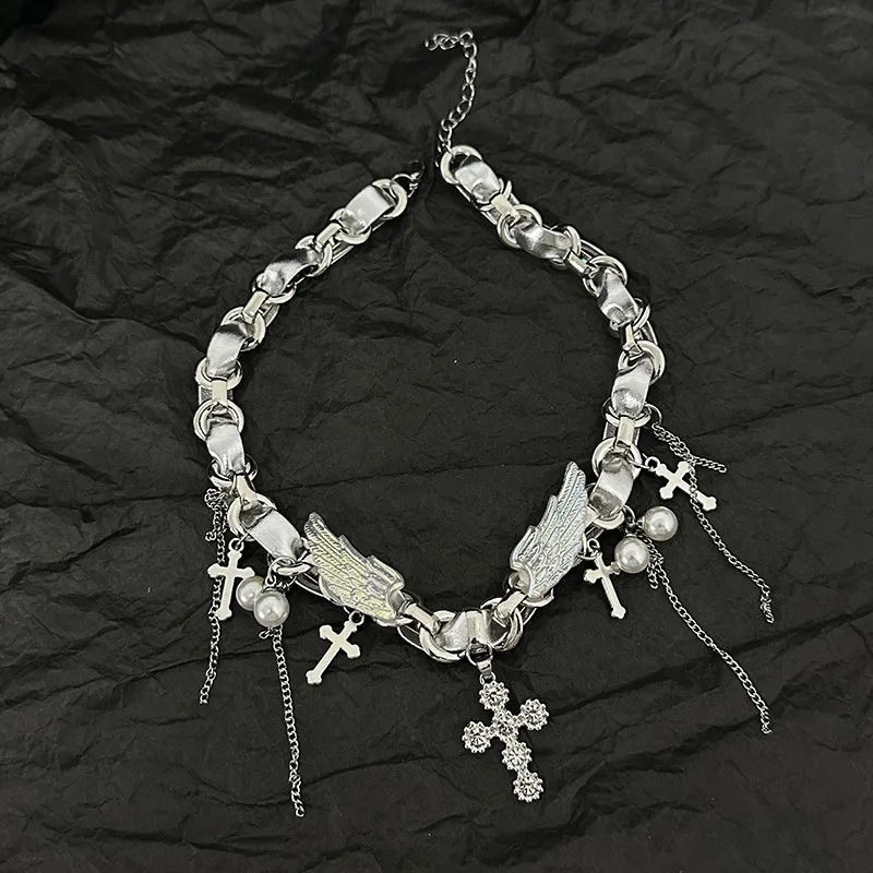 KING OF BLING Alloy, Leather, Zircon Necklaces Unisex Year Of The Snake Good Luck-1