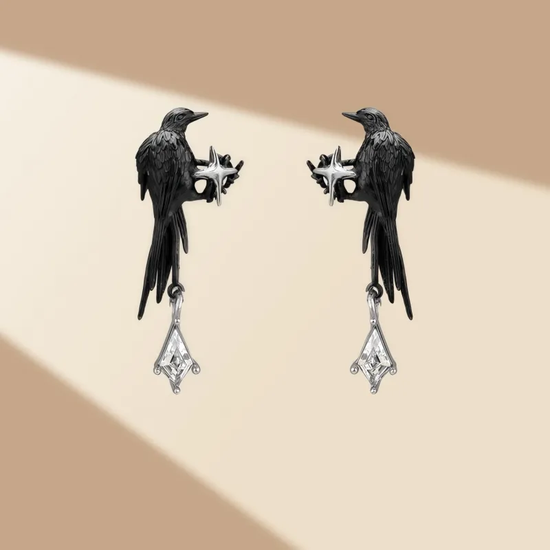 KING OF BLING Alloy With Zircon Stud Earrings Unisex-2