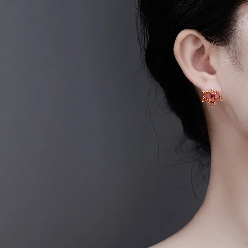 KING OF BLING Alloy Stud Earrings Unisex-3