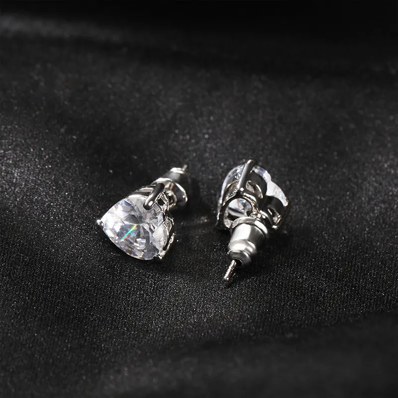 KING OF BLING Alloy Stud Earrings Unisex-2