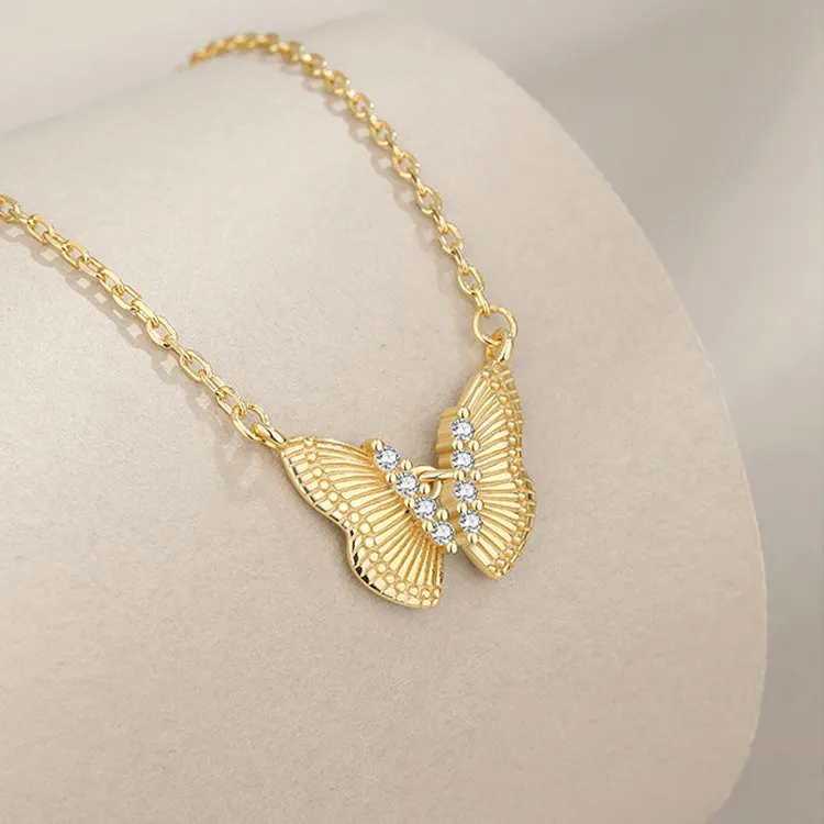 KING OF BLING 925 Sterling Silver With Zircon Necklaces Unisex-2