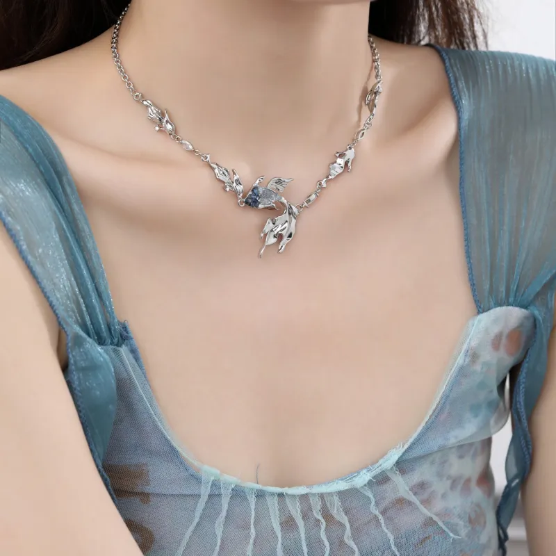 KING OF BLING Alloy Necklaces Women's-5