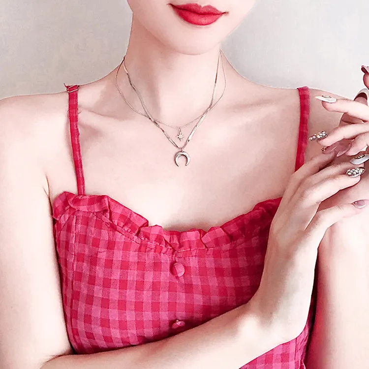 KING OF BLING Alloy Necklaces Women's Good Luck-5