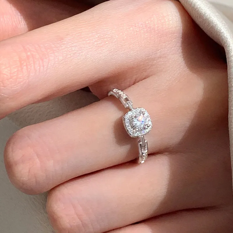 KING OF BLING 925 Sterling Silver With Zircon Rings Women's Year Of The Snake Good Luck-6