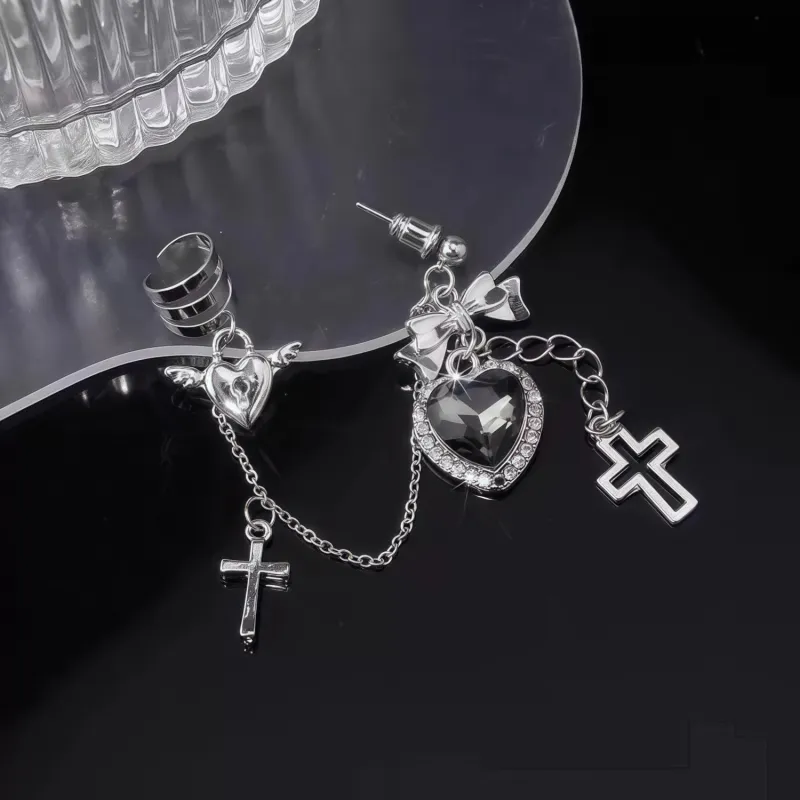 KING OF BLING Alloy Earrings Women's-1