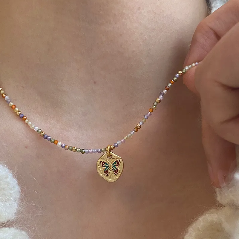 KING OF BLING Alloy With Semi Precious Stones Necklaces Women's Year Of The Snake Good Luck-6