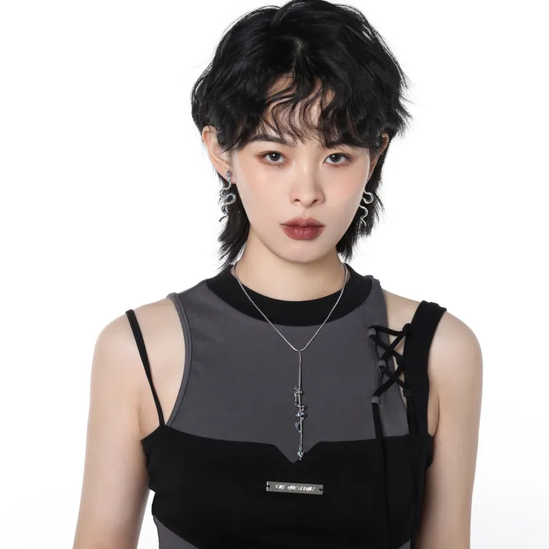 KING OF BLING Alloy Earrings Women's-4