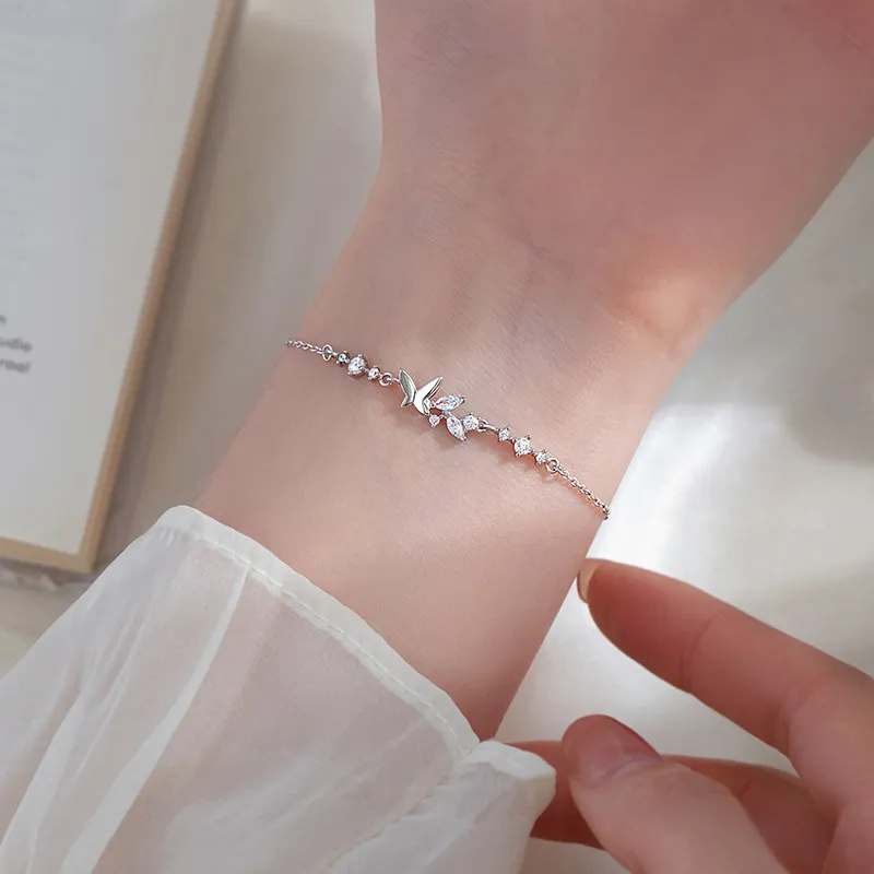 KING OF BLING 925 Sterling Silver With Zircon Bracelets Women's Year Of The Snake Good Luck-4