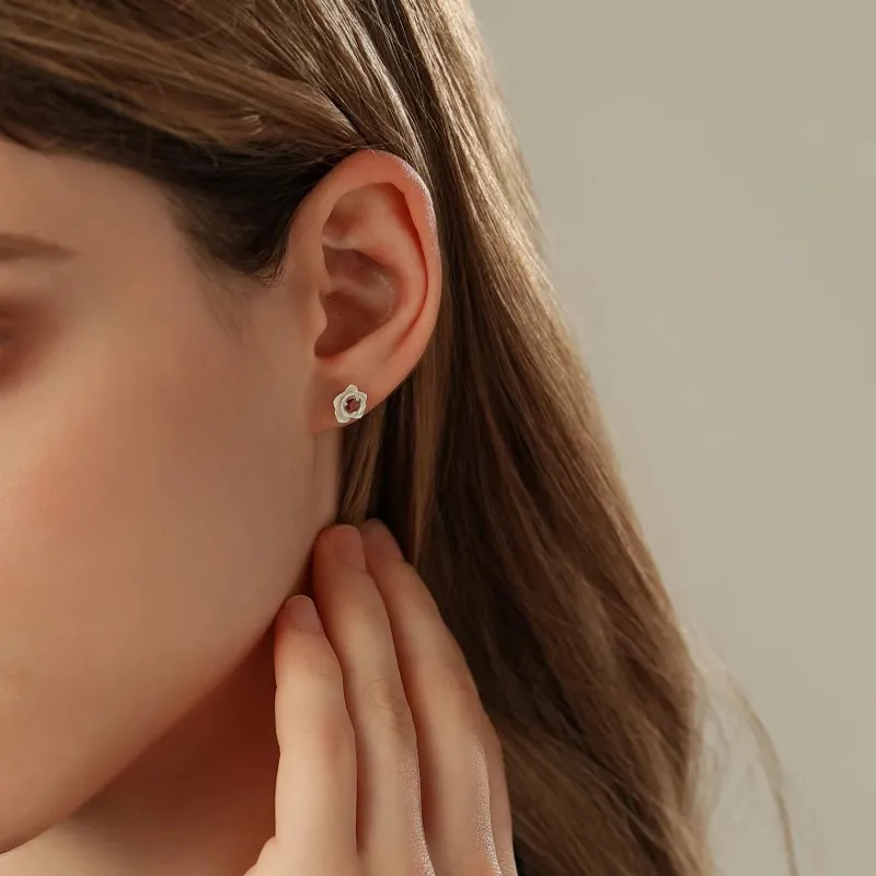 KING OF BLING Alloy Stud Earrings Women's-3