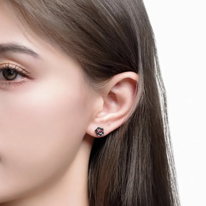 KING OF BLING Alloy Stud Earrings Women's-12