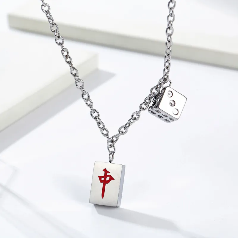 KING OF BLING Titanium Steel Necklaces Unisex-2