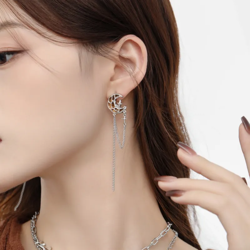 KING OF BLING Alloy Earrings Women's-4