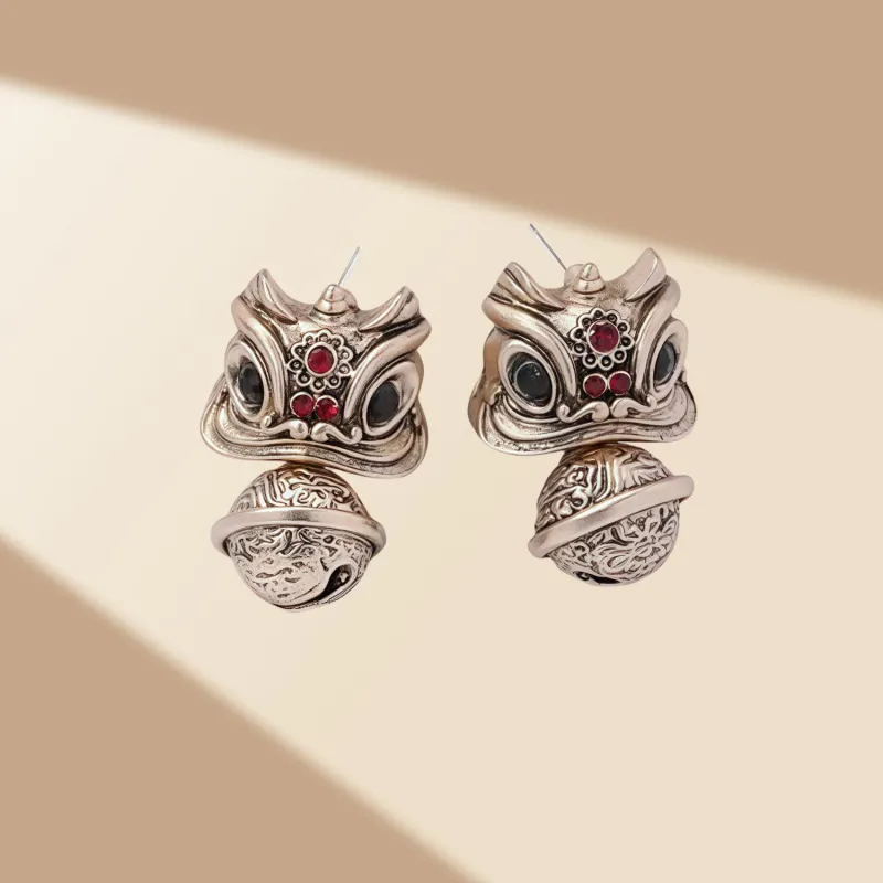KING OF BLING 925 Sterling Silver Pin, Alloy, Zircon Earrings Women's-2