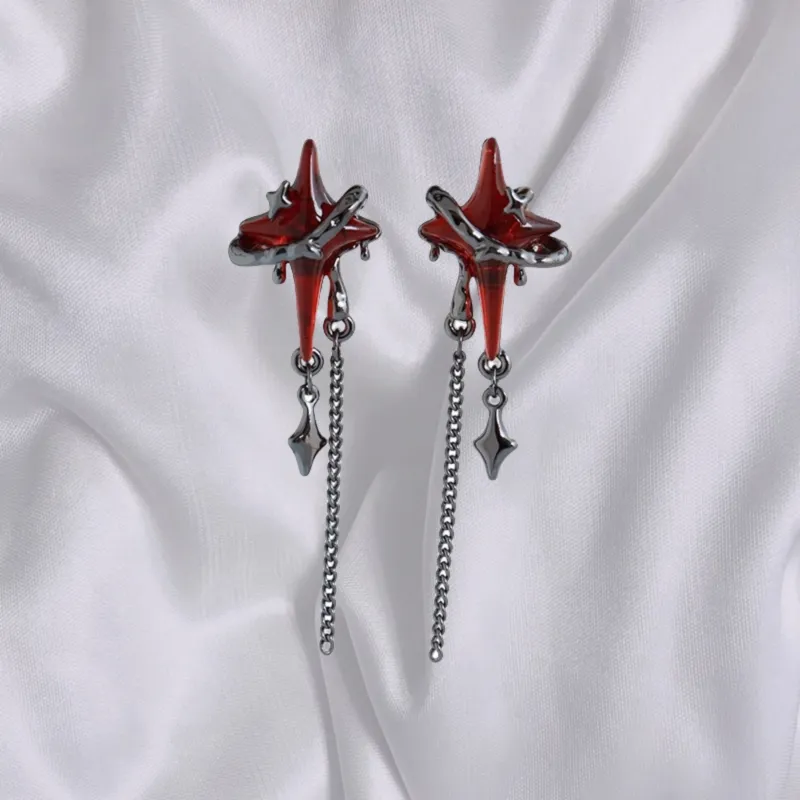 KING OF BLING 925 Sterling Silver Needle Earrings Unisex-2