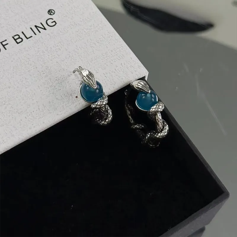 KING OF BLING Alloy Earrings Unisex-8