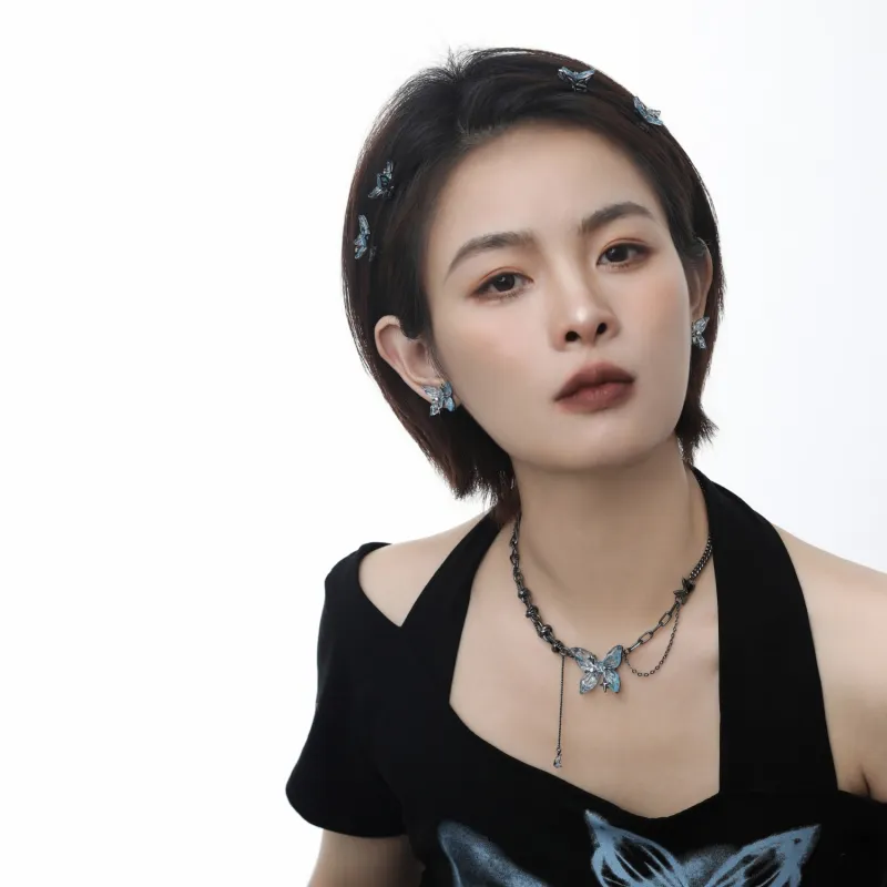 KING OF BLING Alloy, Zircon, Resin Necklaces Women's-7