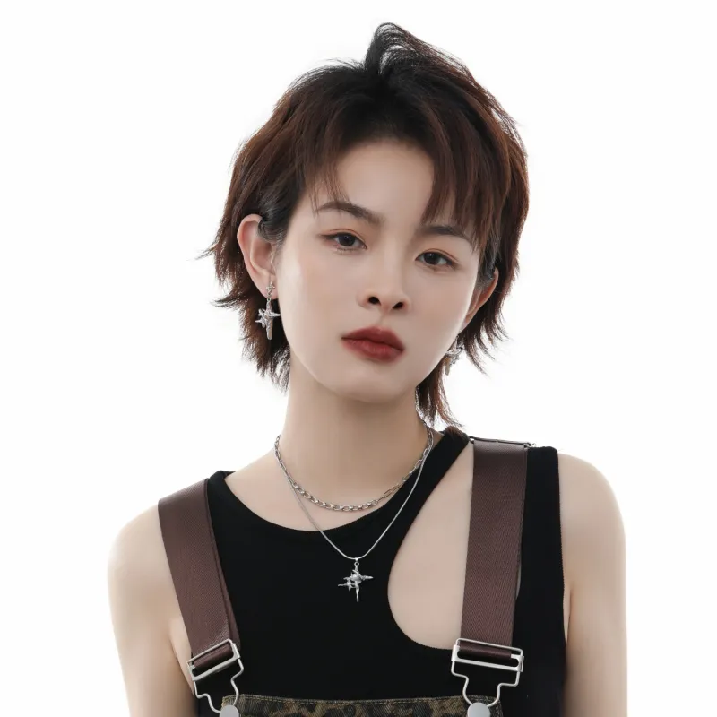 KING OF BLING Alloy, Faux Pearl Necklaces Women's-4