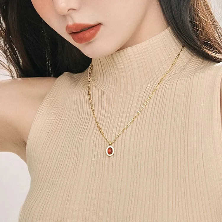 KING OF BLING Alloy Necklaces Women's Year Of The Snake Good Luck-7