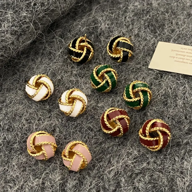 KING OF BLING Alloy Stud Earrings Women's-29