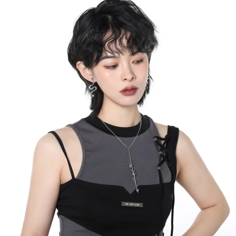 KING OF BLING Alloy Earrings Women's-5