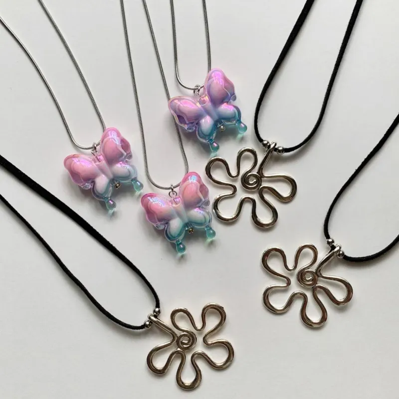 KING OF BLING Titanium Steel, Acrylic Necklaces Unisex Year Of The Snake Good Luck-2