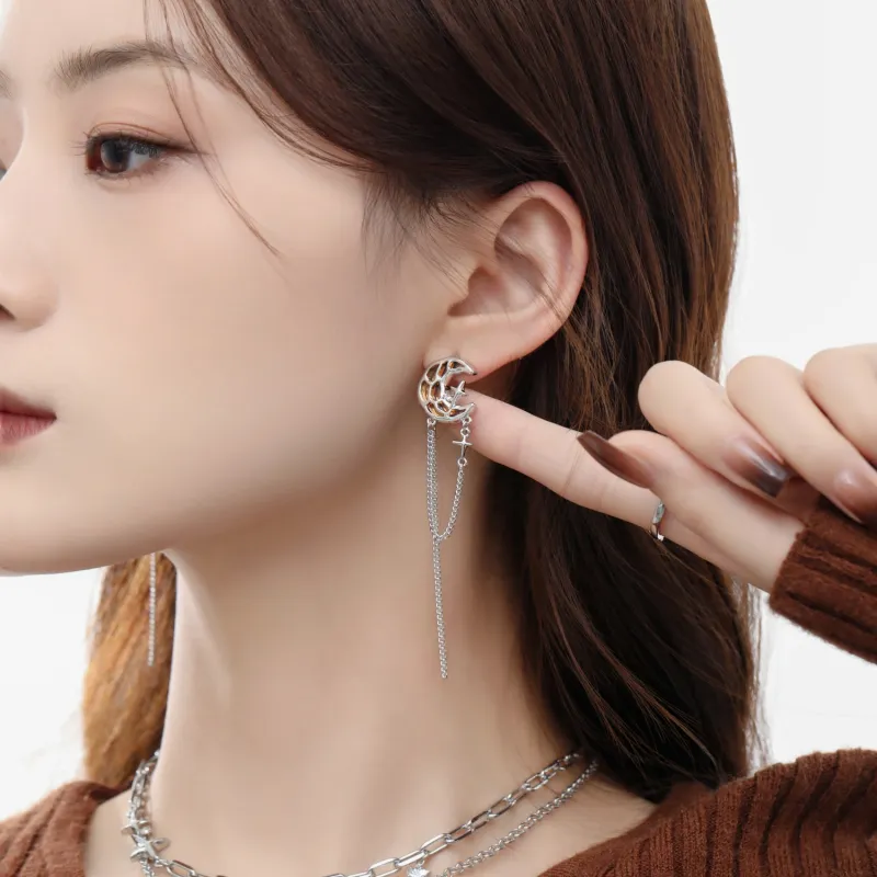 KING OF BLING Alloy Earrings Women's-3