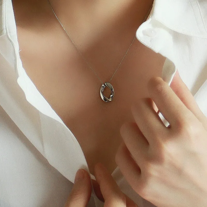 KING OF BLING Titanium Steel Necklaces Unisex Good Luck-1