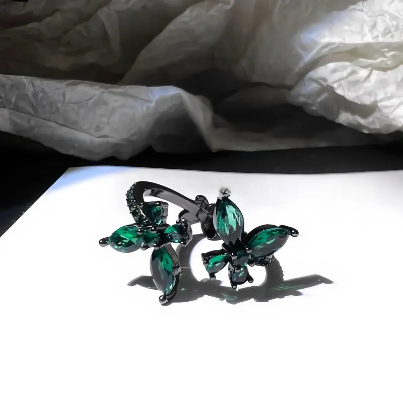 KING OF BLING Alloy Zircon Rings Unisex-11