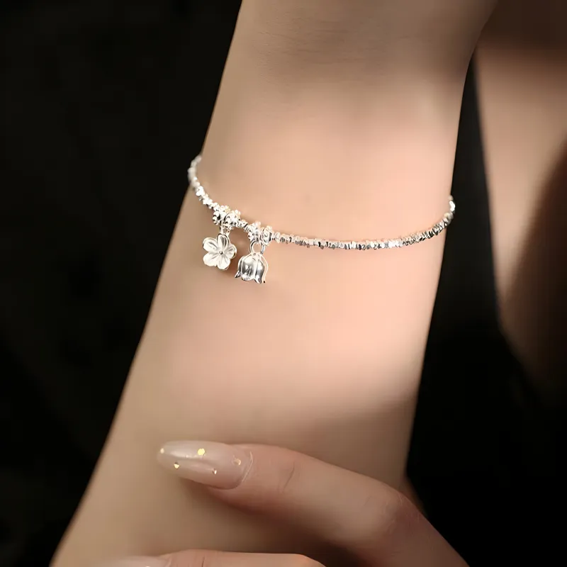 KING OF BLING 925 Sterling Silver Bracelets Women's Year Of The Snake Good Luck-6