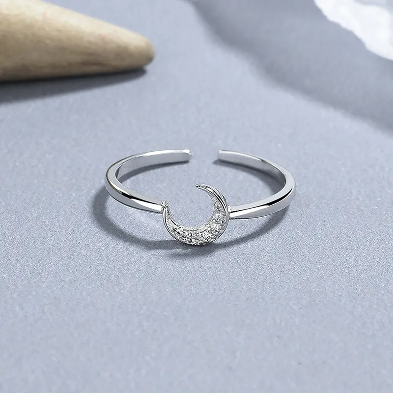 KING OF BLING 925 Sterling Silver With Zircon Rings Women's Year Of The Snake Good Luck-1